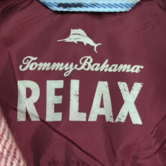 Tommy Bahama Utili-Twill Flannel Button Down Shirt, Men's XL - Picture 9 of 10